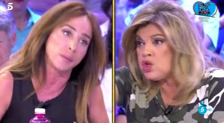 María Patiño y Terelu Campos se enfrentas en 'Sálvame'