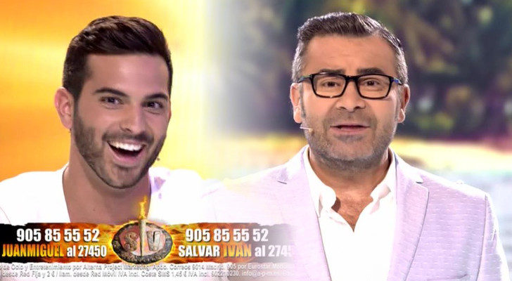 Suso y Jorge Javier durante la gala de este martes