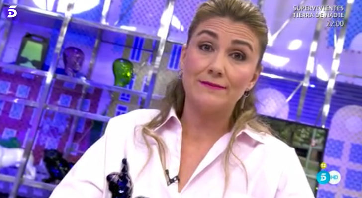 Carlota Corredera se dirige a Kiko Hernández en 'Sálvame'
