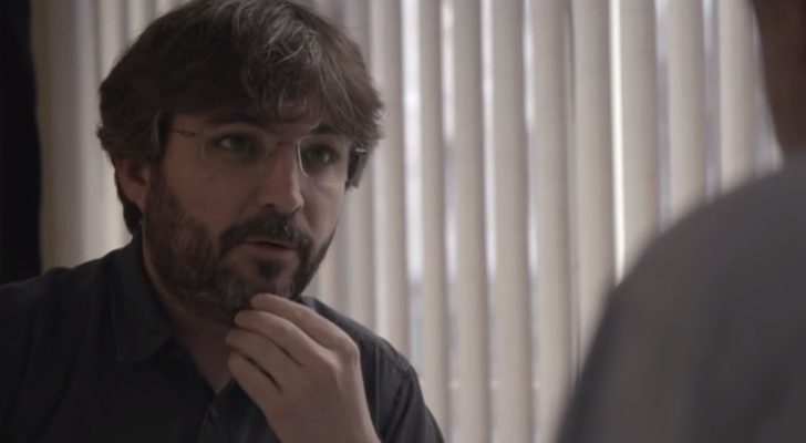 Jordi Évole en la promoción del reportaje sobre Castor