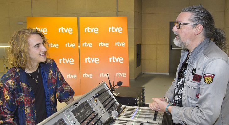 Manel Navarro trabajando con Hans Pannecoucke