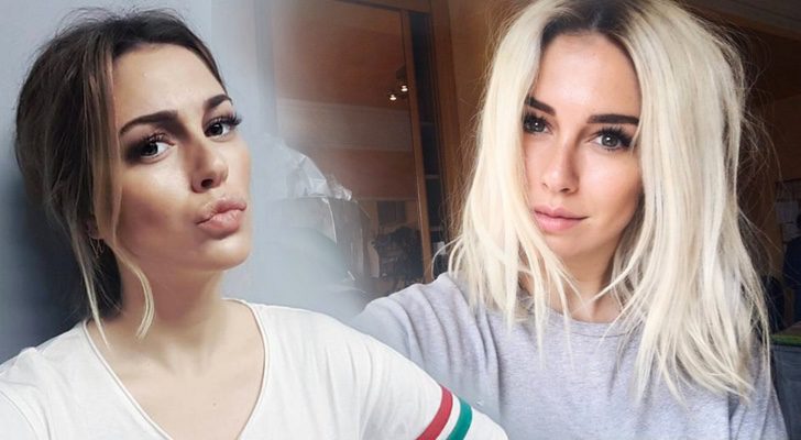 Comparativa entre el antiguo look de Blanca Suárez (izquierda) y su nueva imagen