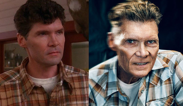 Everett McGill en la primera temporada de 'Twin Peaks' y en la promoción de 2017 de EW