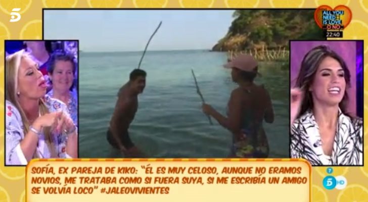 Sofía visita 'Sálvame' para criticar la relación de Kiko Martínez y Gloria Camila