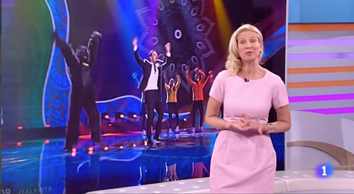 Ane Igartiburu habla de Eurovision en 'Corazón'