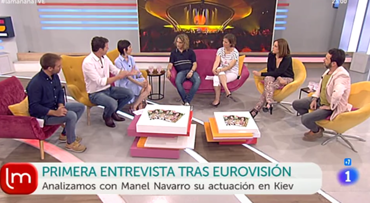 Eurovisión ha centrado parte del debate de 'La mañana'