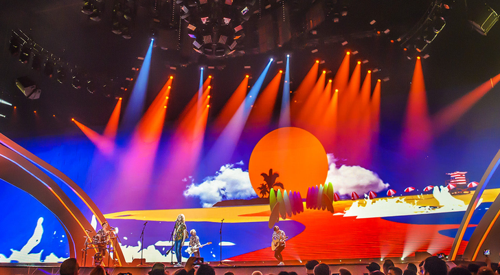 Manel Navarro en su actuación en Kiev