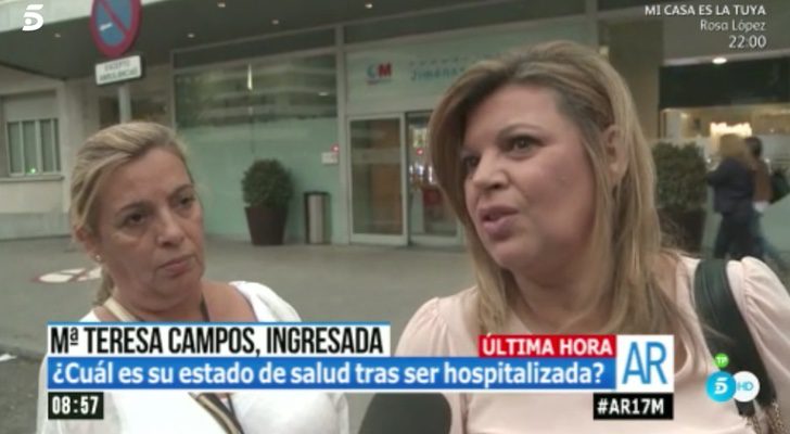 Carmen Borrego y Terelu Campos hablan con 'el programa de AR'