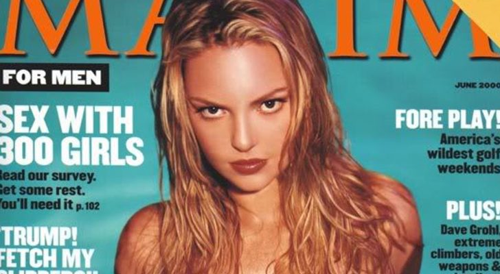 Katherine Heigl en la portada de la revista Maxim