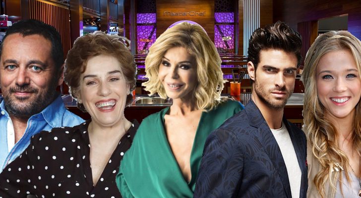 Pepón Nieto, Anabel Alonso, Patricia Montero, Bibiana Fernández y Juan Betancourt