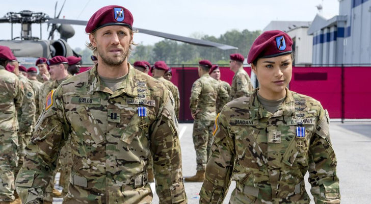 Matt Barr y Christina Ochoa en &#39;Valor&#39;