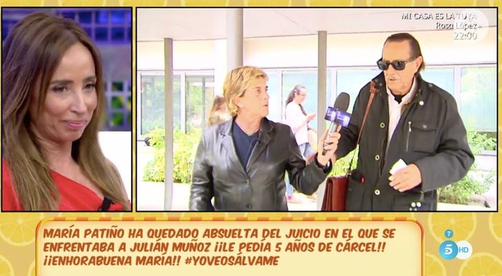 María Patiño habla sobre su absolución en 'Sálvame'