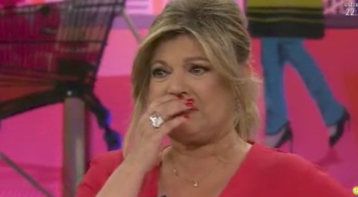Terelu Campos emocionada en 'Sálvame'