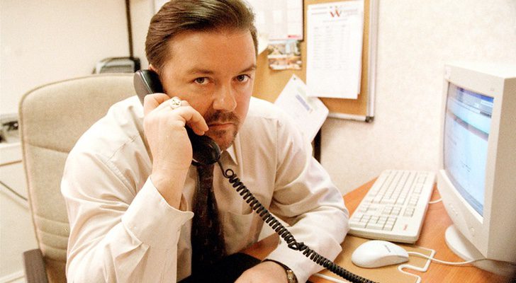 Ricky Gervais en 'The Office'