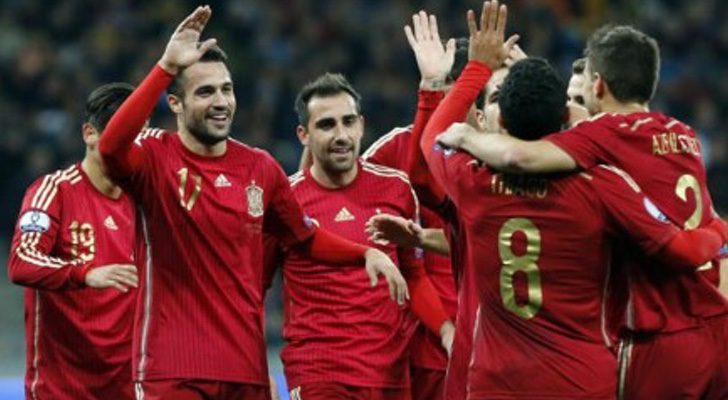 Jugadores de la Selección Española