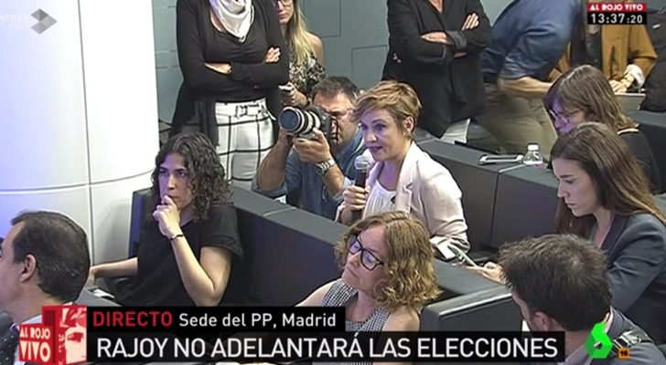 Cristina Pardo pregunta a Mariano Rajoy para 'Al rojo vivo'
