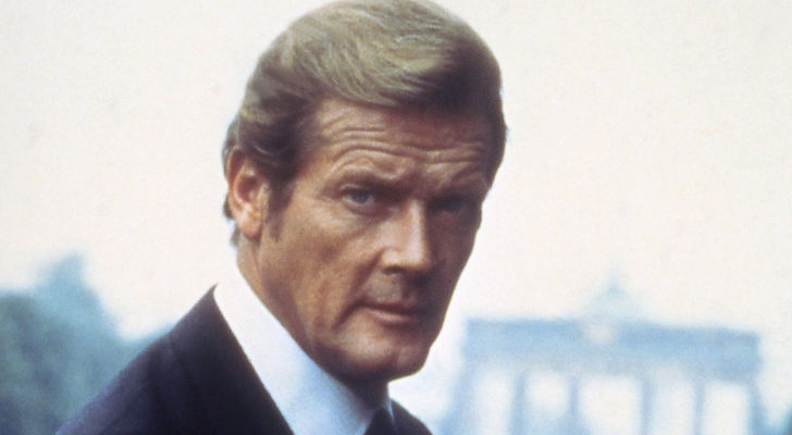 El actor Roger Moore