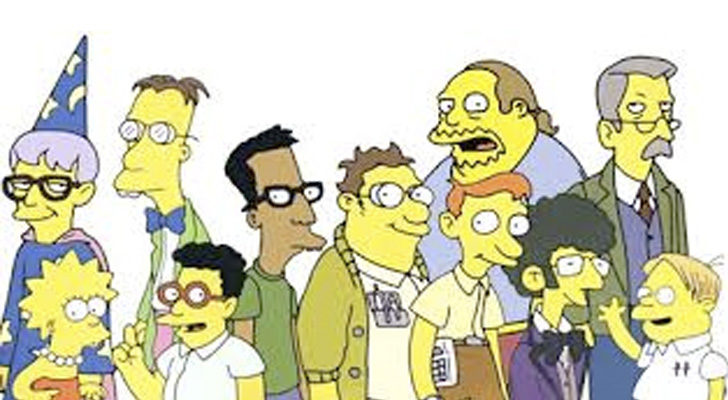 Los personajes más nerds de 'Los Simpson'