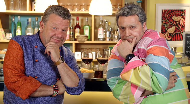 Alberto Chicote y su imitador en &#39;Homo Zapping&#39;