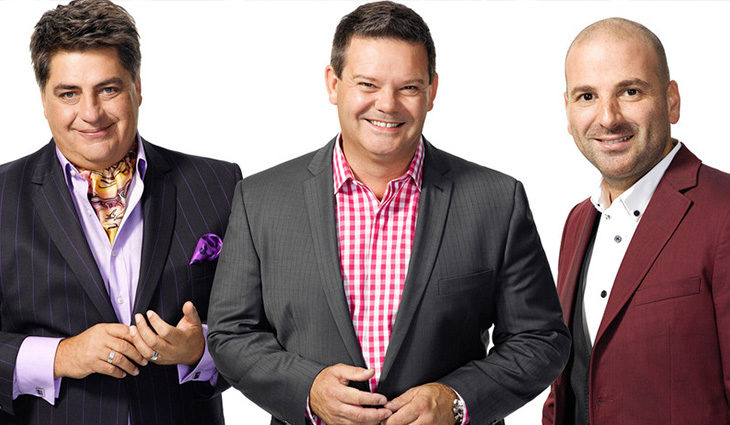 Matt Preston, Gary Mehigan y George Calombaris en 'MasterChef Australia'