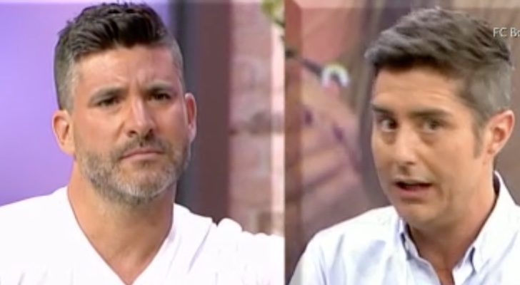 Toño Sanchís y Pepe en el plató de 'Viva la vida'