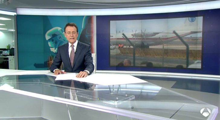 Matías Prats en 'Antena 3 noticias fin de semana'
