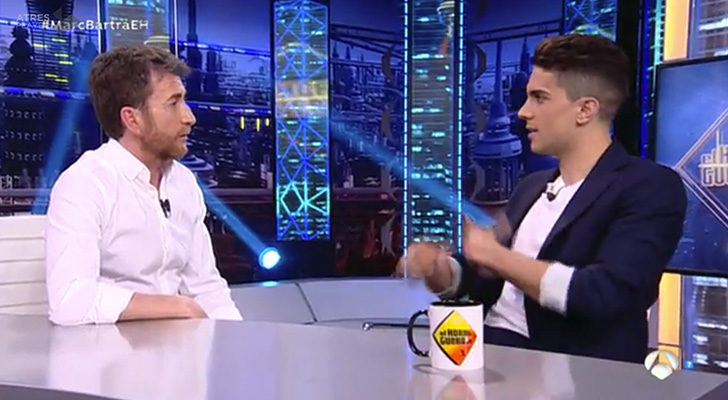 Marc Bartra en 'El hormiguero'