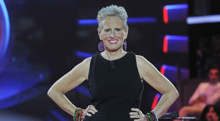 Mercedes Milá en el plató de 'Gran Hermano'