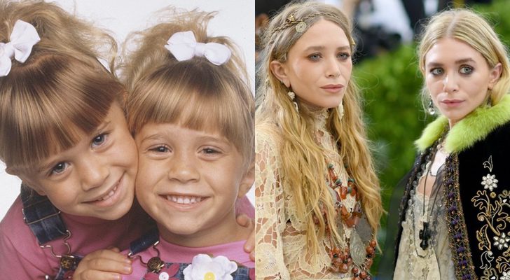  Antes y después de Mary Kate y Ashley Olsen