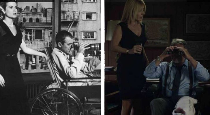 Los dos protagonistas de "La ventana indiscreta" y los actores en 'El Ministerio del Tiempo'