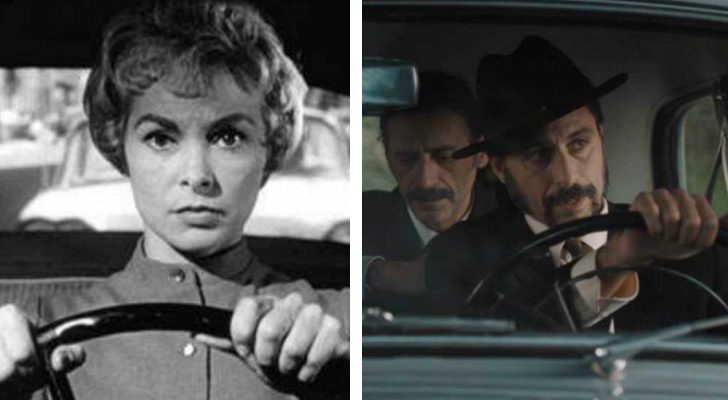 Escena en el coche en "Psicosis" y en 'El Ministerio del Tiempo'