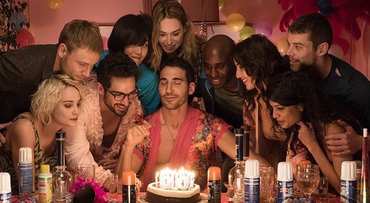 Imagen de Miguel Ángel Silvestre en 'Sense 8' que ha publicado en Instagram