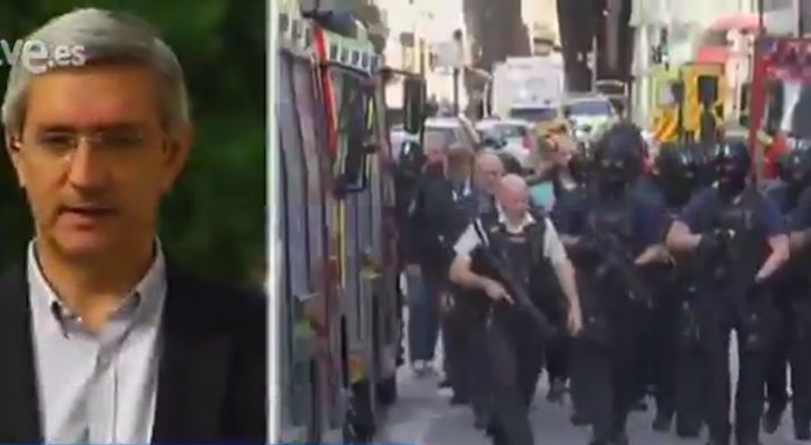 Miguel Ángel Idígoras, corresponsal en Londres de TVE