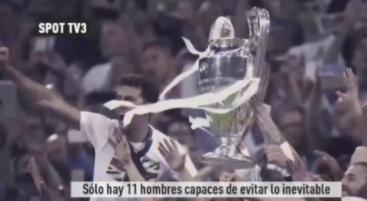 Fotograma del spot de la cadena catalana, TV3