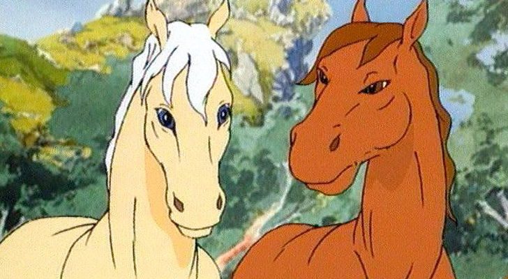 Viento, el caballo plateado