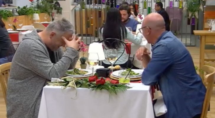 Gelán y Ness en su cita de &#39;First Dates&#39;