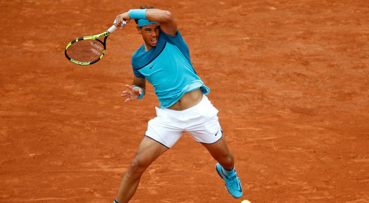 Rafa Nadal durante 'Roland Garros'