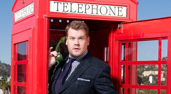 James Corden en Londres