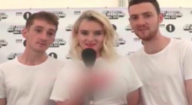 Imagen censurada de Grace Chatto que emitió BBC