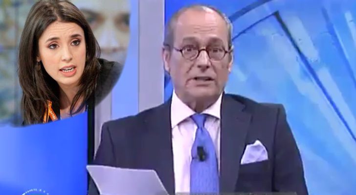 Eduardo García Serrano en su discurso contra Irene Montero