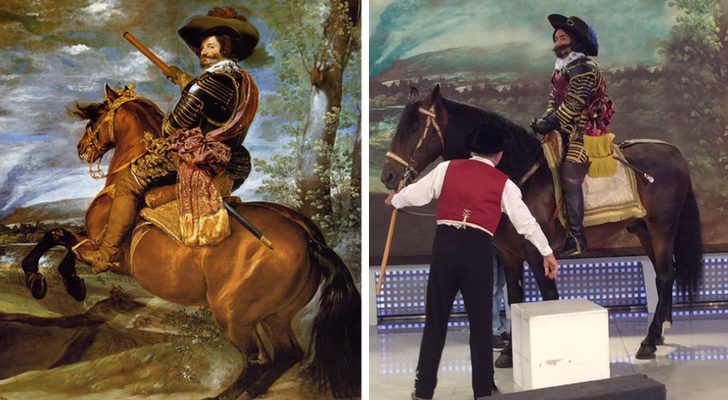 El cuadro del conde-duque de Olivares de Velázquez y Jorge Javier Vázquez en 'Sálvame'