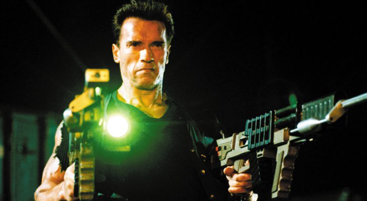 Arnold Schwarzenegger en "Eraser"