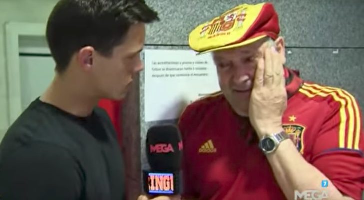 Manolo llora la pérdida de su bombo en &#39;El chiringuito&#39;