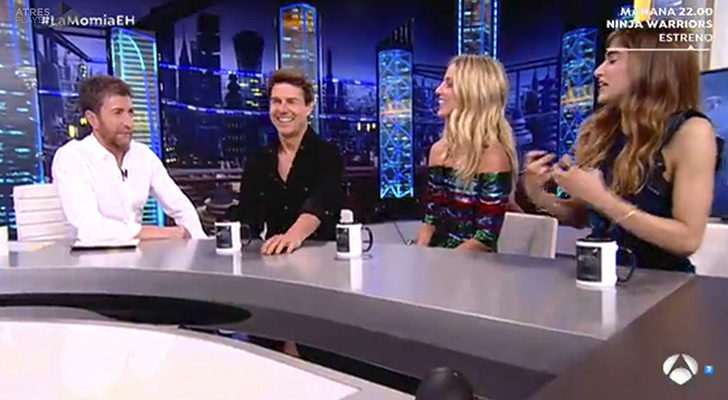 Tom Cruise, Annabelle Wallis y Sofía Boutella en 'El hormiguero'