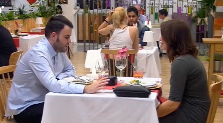 Ana y Pedro en 'First Dates'