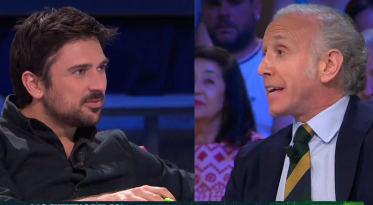 Ramón Espinar y Eduardo Inda en 'laSexta Noche'