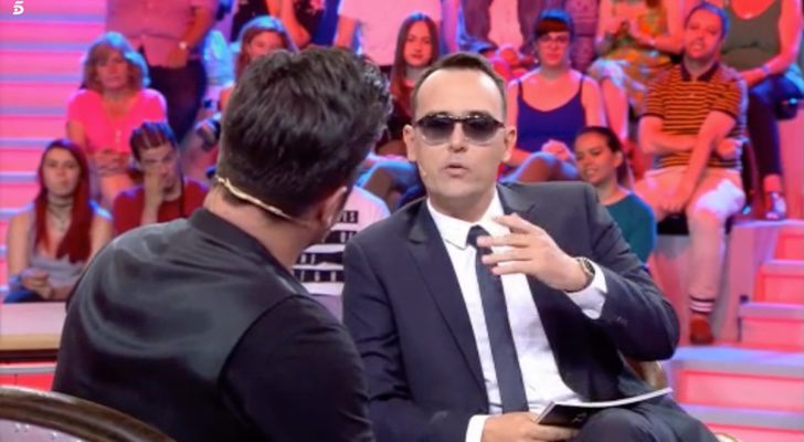 Risto Mejide con David Bustamante en 'All you need is love... o no'