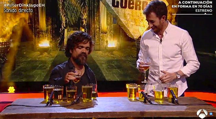 Peter Dinklage en 'El hormiguero'