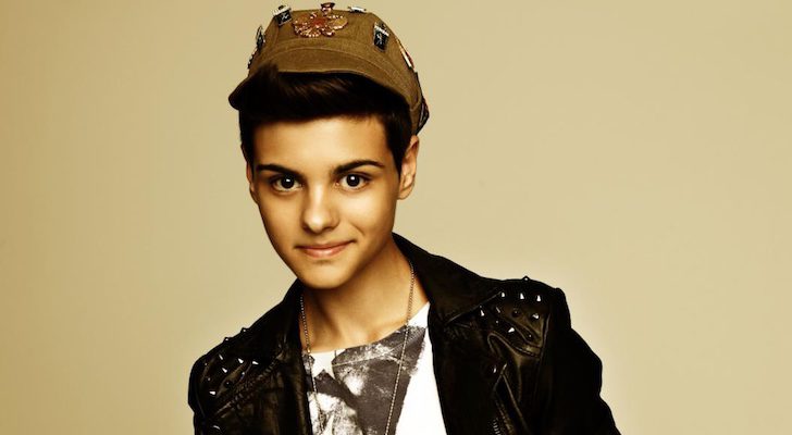 Abraham Mateo de joven