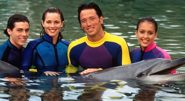 Jessica Alba era la protagonista de 'Las nuevas aventuras de Flipper', remake de la exitosa serie de los años 60